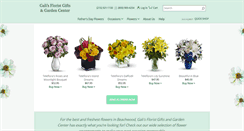 Desktop Screenshot of galisflorist.com