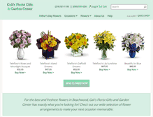 Tablet Screenshot of galisflorist.com